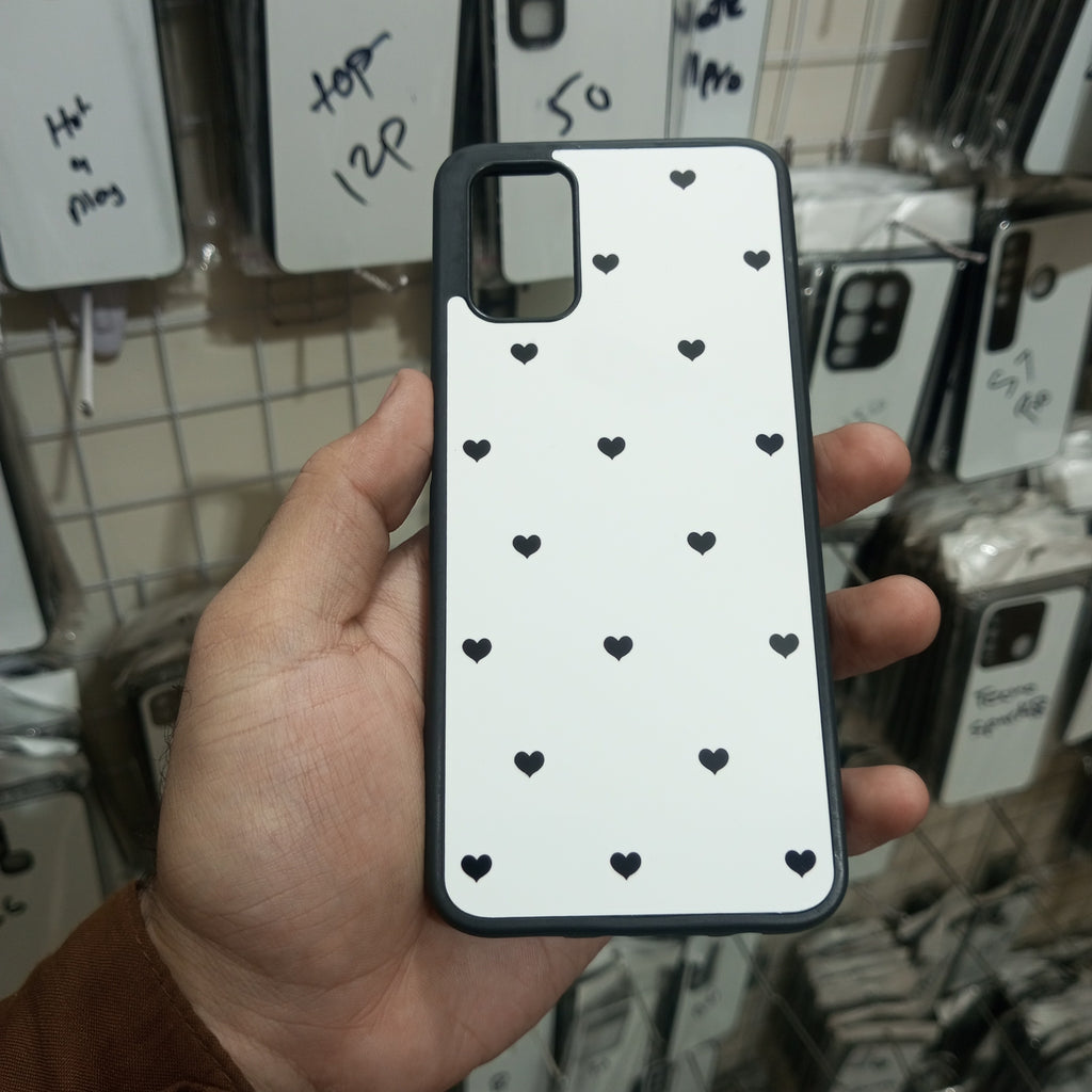 Black Hearts Print Cases | Available in Your Phone Model Also