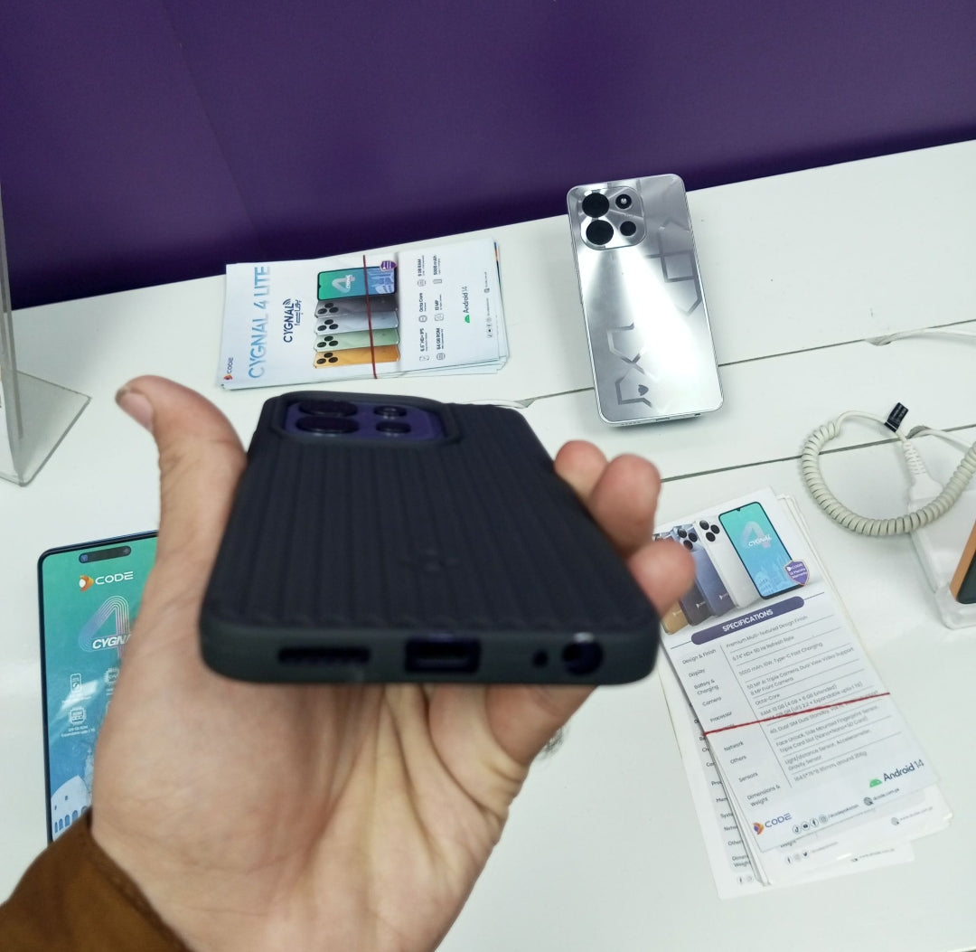 Dcode Cygnal 4 Pro Silicone Case | 3D Phone Cover