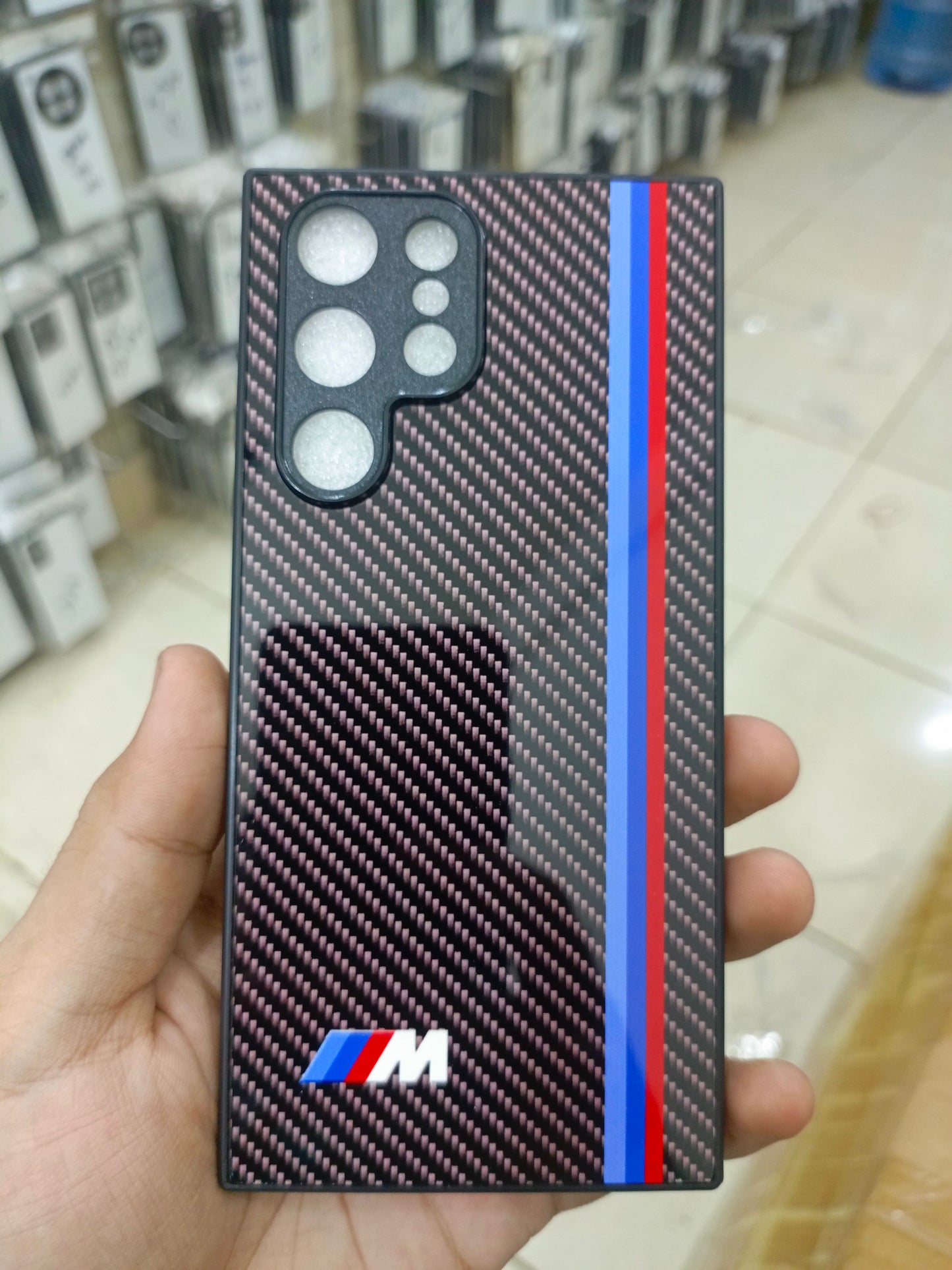 Samsung Galaxy Carbon Fiber BMW Case