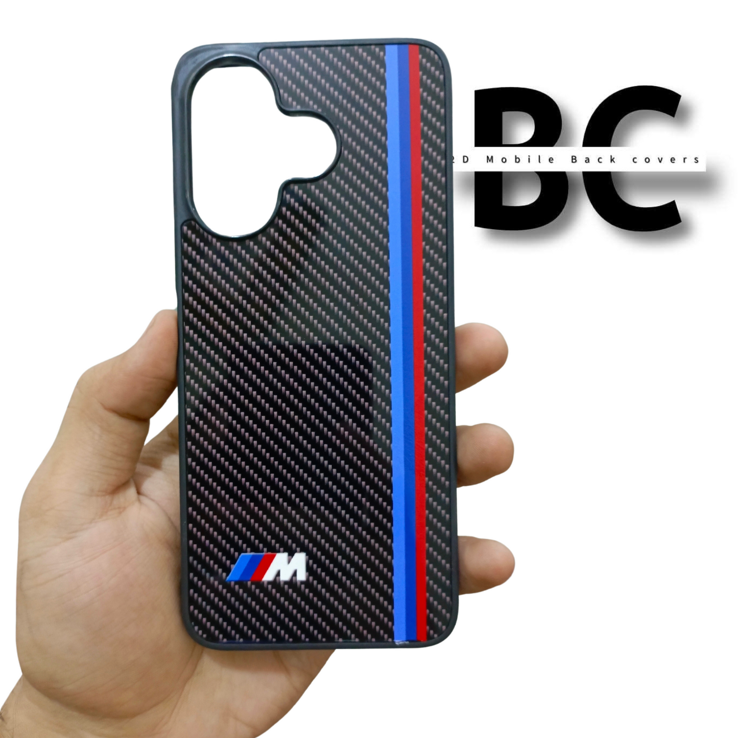 Redmi Carbon Fiber BMW Print Case