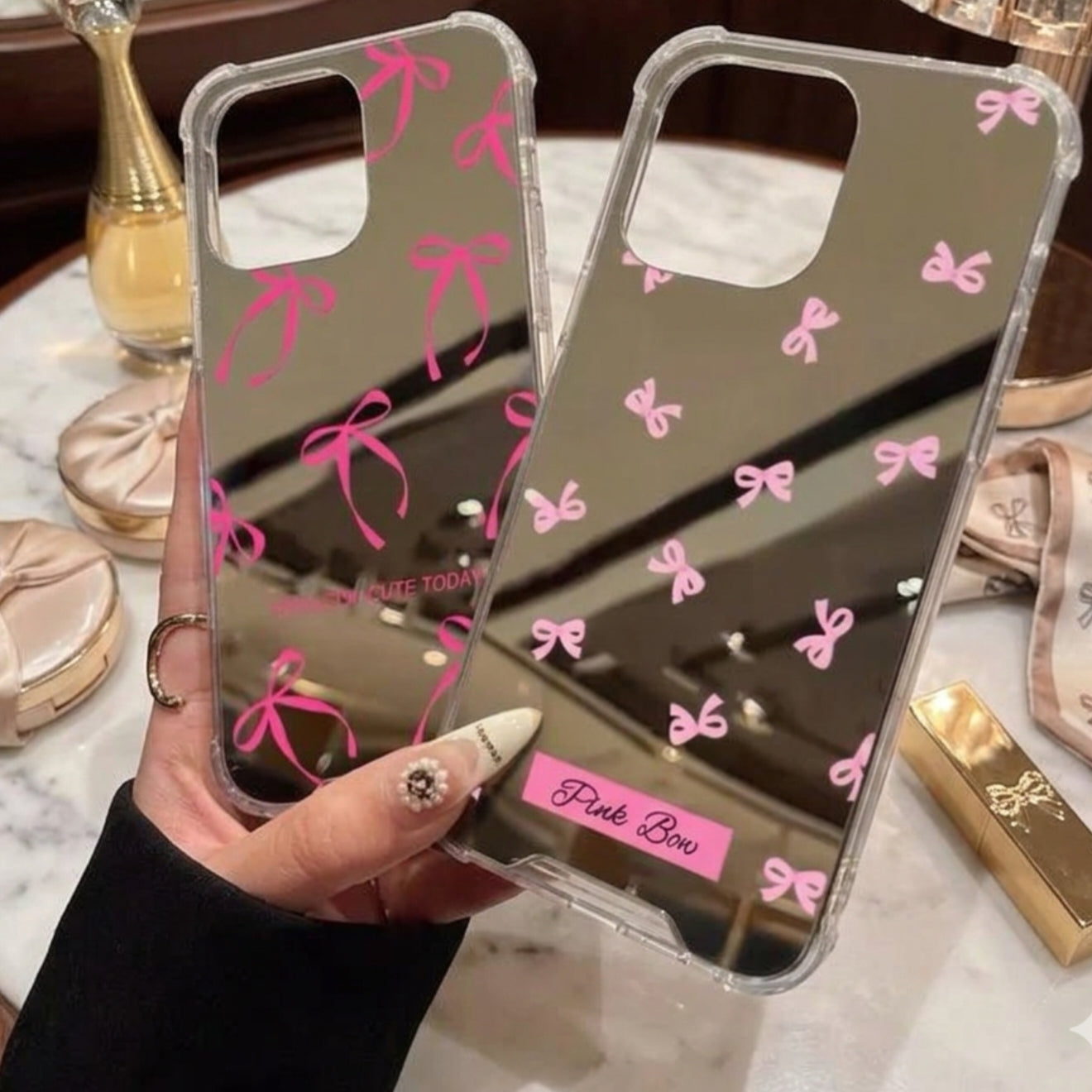 Bows Mirror Cases | Available in All Phone Models