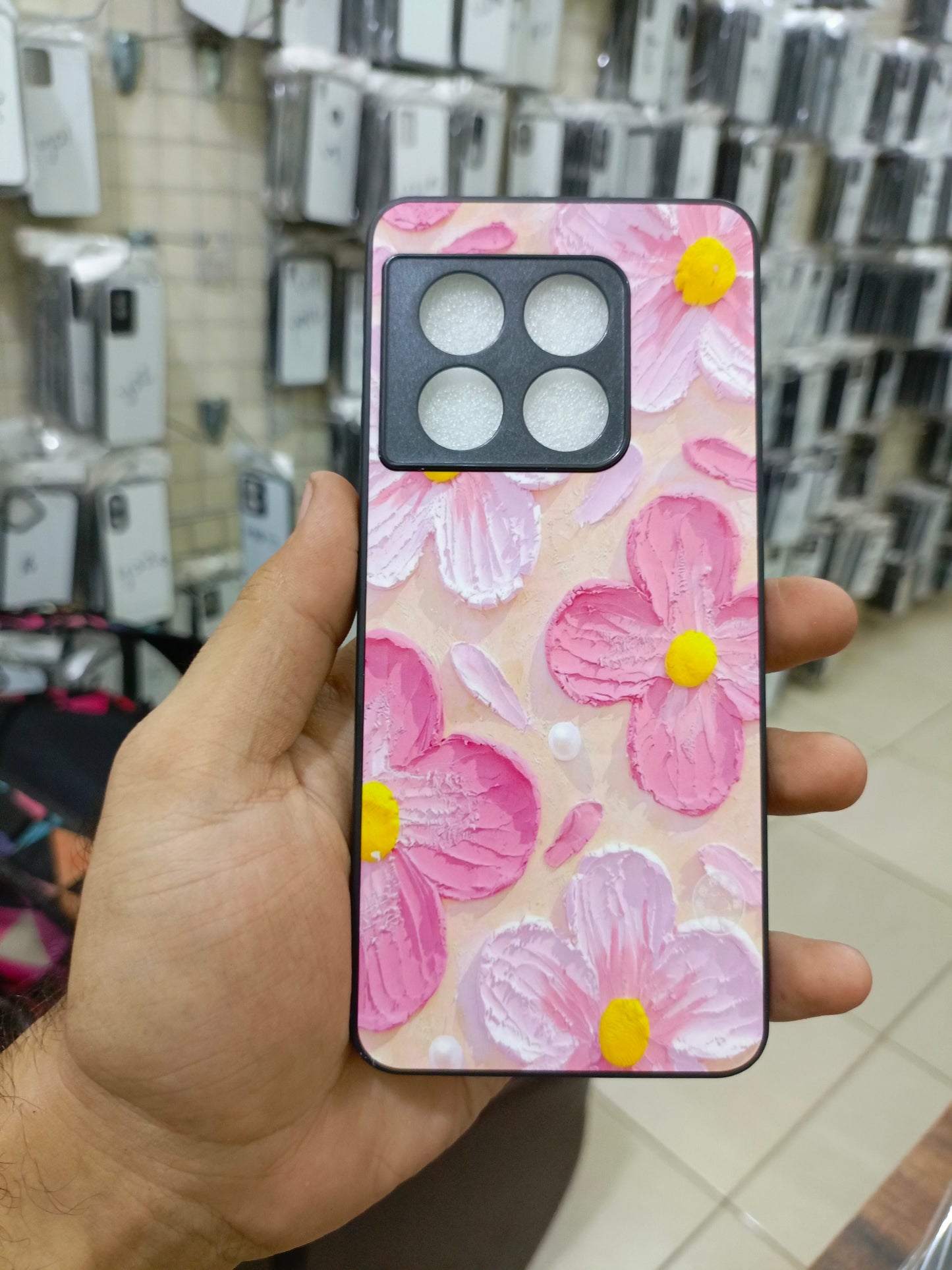 Redmi 3D Flower Cases Available