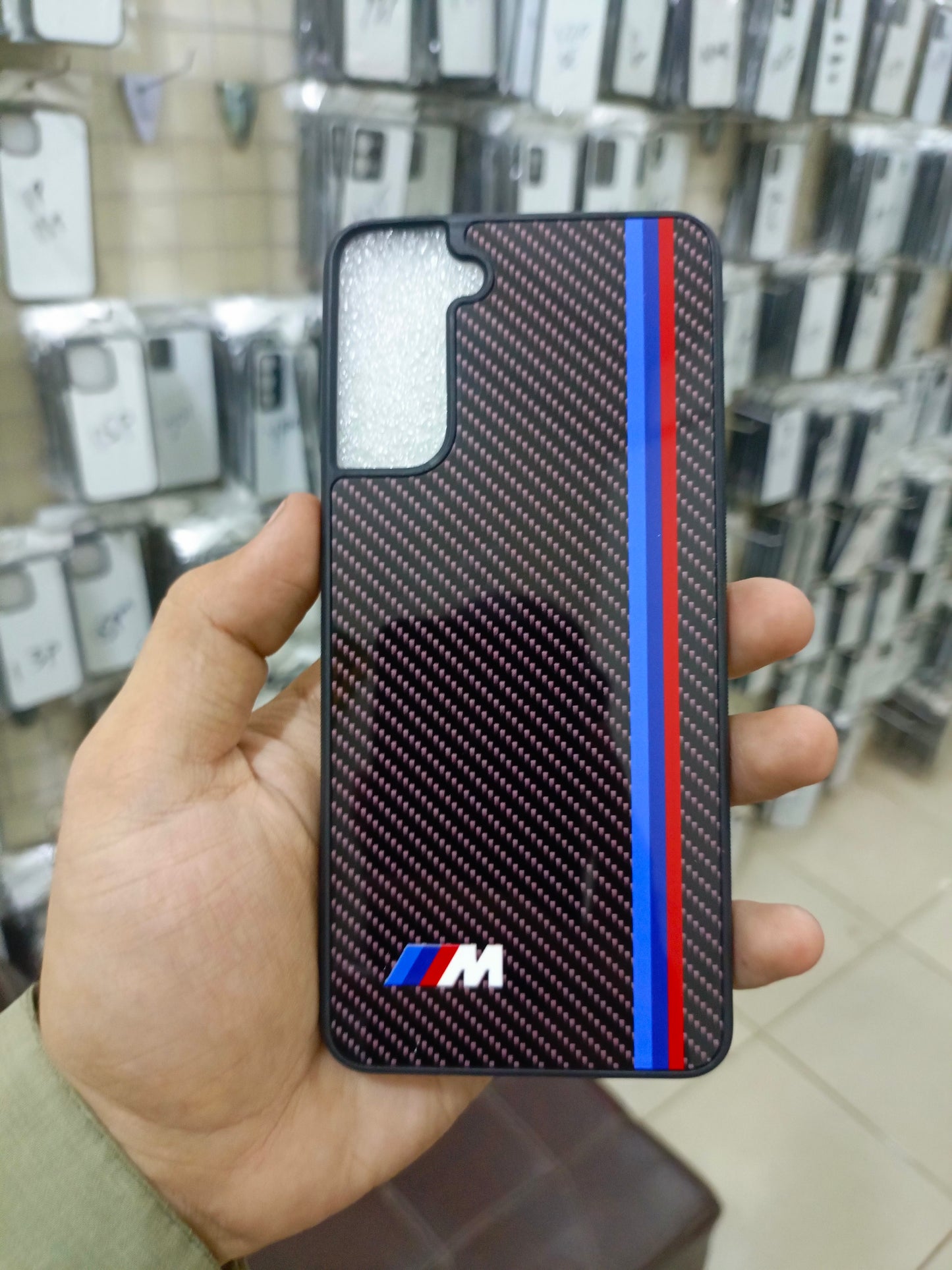 Samsung Galaxy Carbon Fiber BMW Case