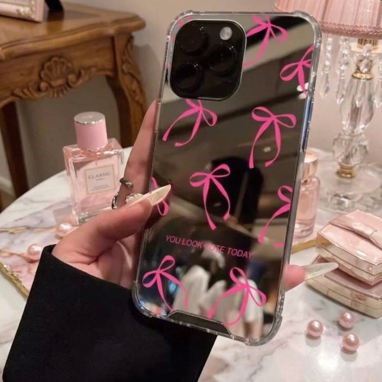 Bows Mirror Cases | Available in All Phone Models