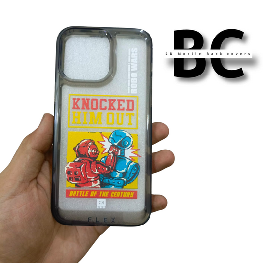Iphone 12 Pro Case | Classic Clear Acrylic Cases | Knocked Him Out Case