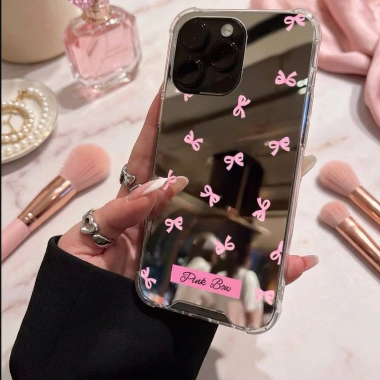 Bows Mirror Cases | Available in All Phone Models