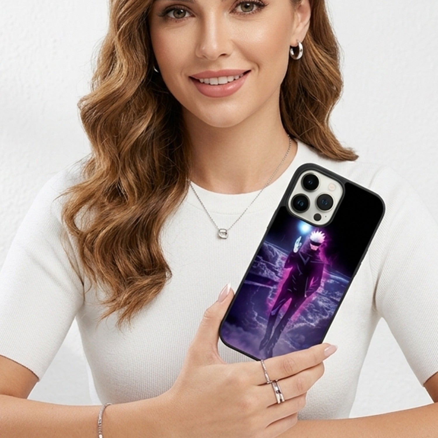 Iphone Cases | Anime Gojo Backcover