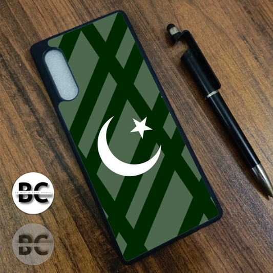 LG Velvet Case | 14th August Pakistan Flag Cover | 2D Glossy Case