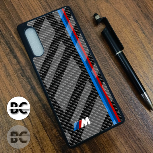LG Velvet Case | BMW Carbon Fiber Cover | 2D Glossy Case